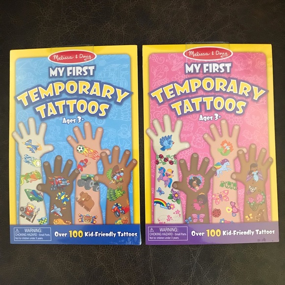 Melissa & Doug Accessories New Bundle Of 2 Melissa Doug Temporary